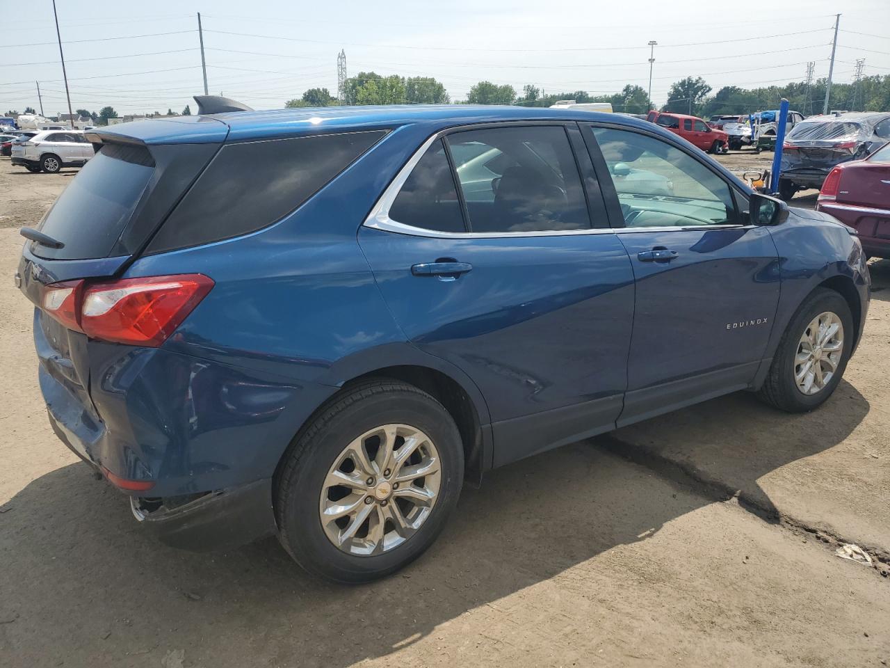 2020 Chevrolet Equinox VIN 2GNAXJEV9L6179331 Copart auction photo, rear end / front end damage thumbnail 3