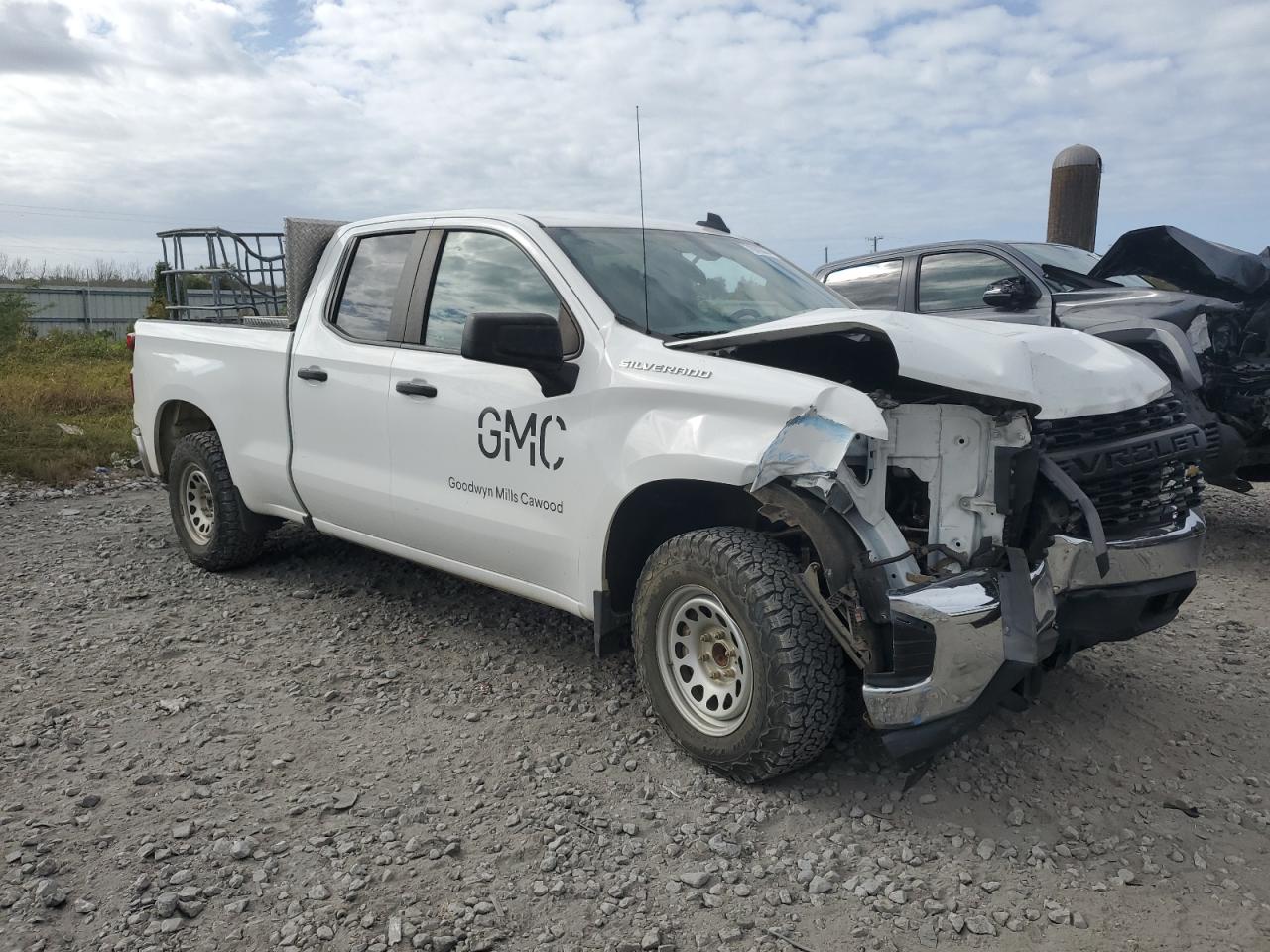 2021 Chevrolet Silverado VIN 1GCRWAEK8MZ136660 Copart auction photo, front end damage thumbnail 4