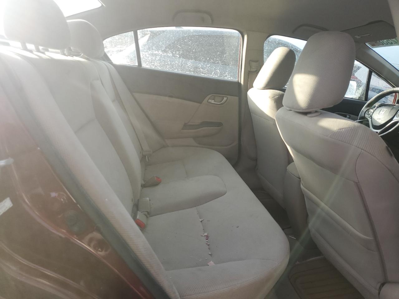 2012 Honda Civic VIN 2HGFB2F56CH553725 Copart auction photo, front end damage thumbnail 10