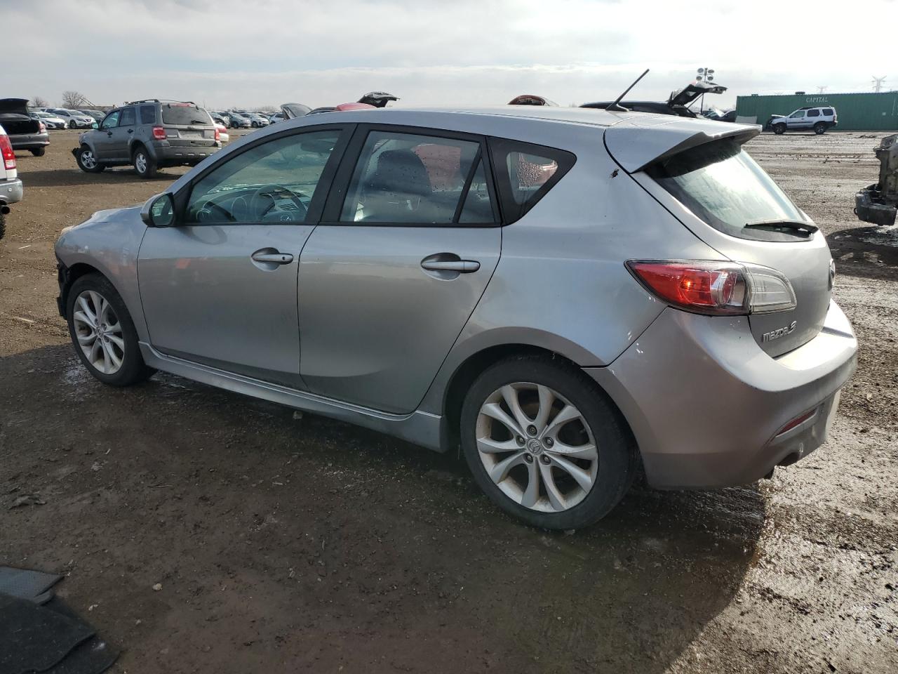 2010 Mazda 3 VIN JM1BL1H59A1261161 Copart auction photo, front end damage thumbnail 2