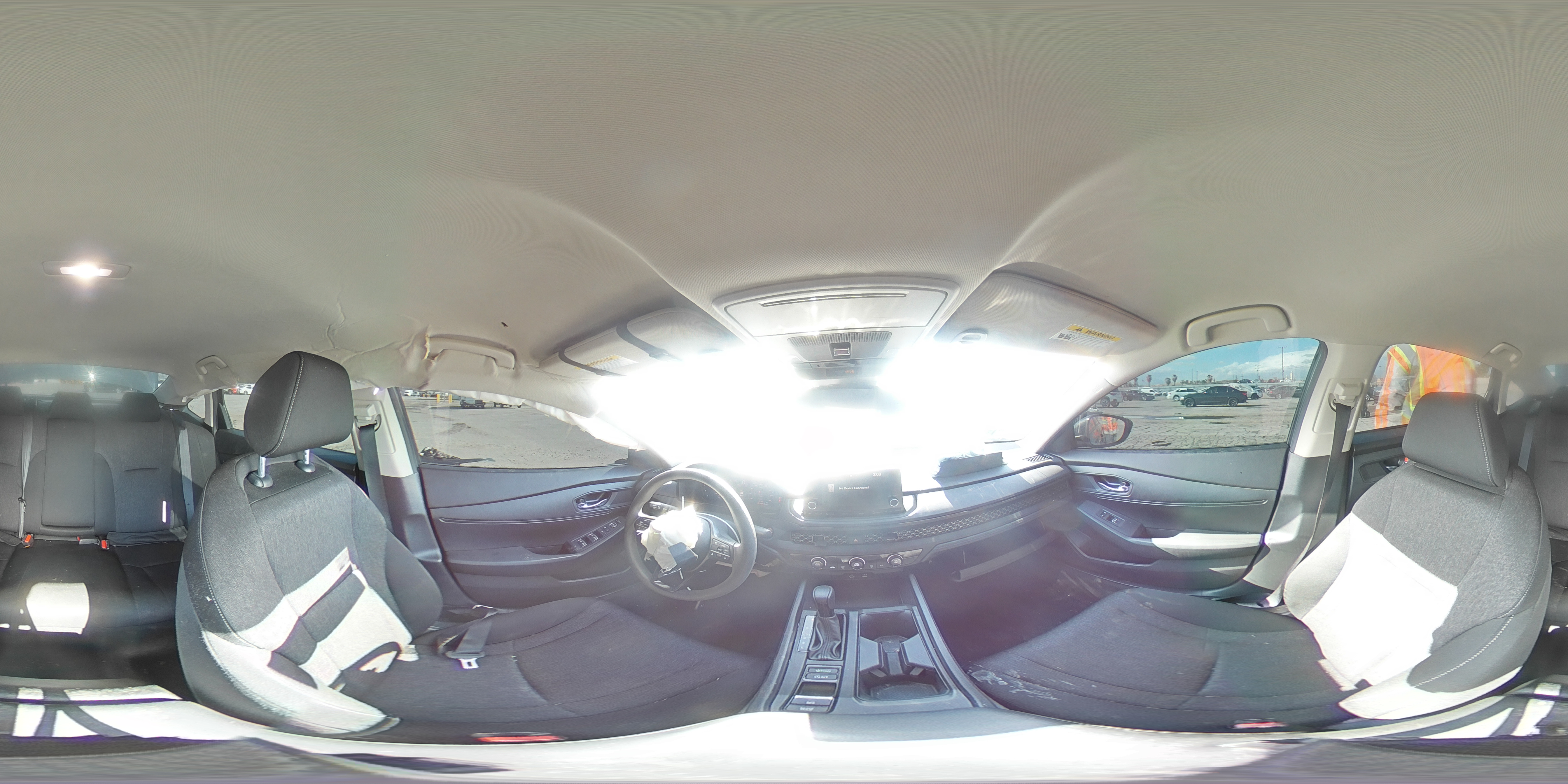 2023 Honda Accord VIN 1HGCY1F2XPA011680 Copart auction photo, all over damage thumbnail 12