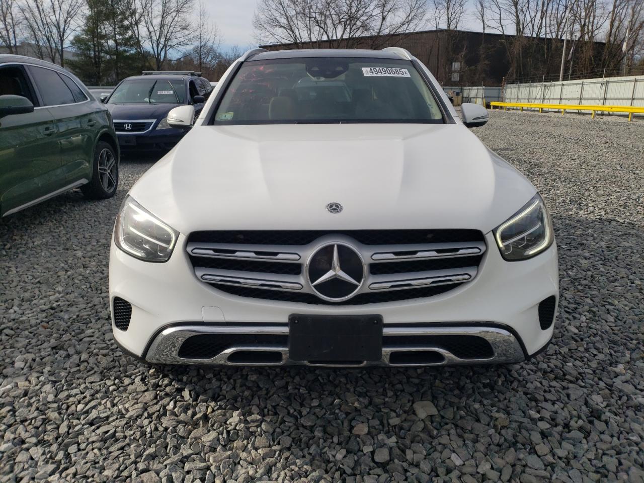 2020 Mercedes-Benz GLC VIN WDC0G8EBXLF718526 Copart auction photo, rear end / minor dent/scratches damage thumbnail 5