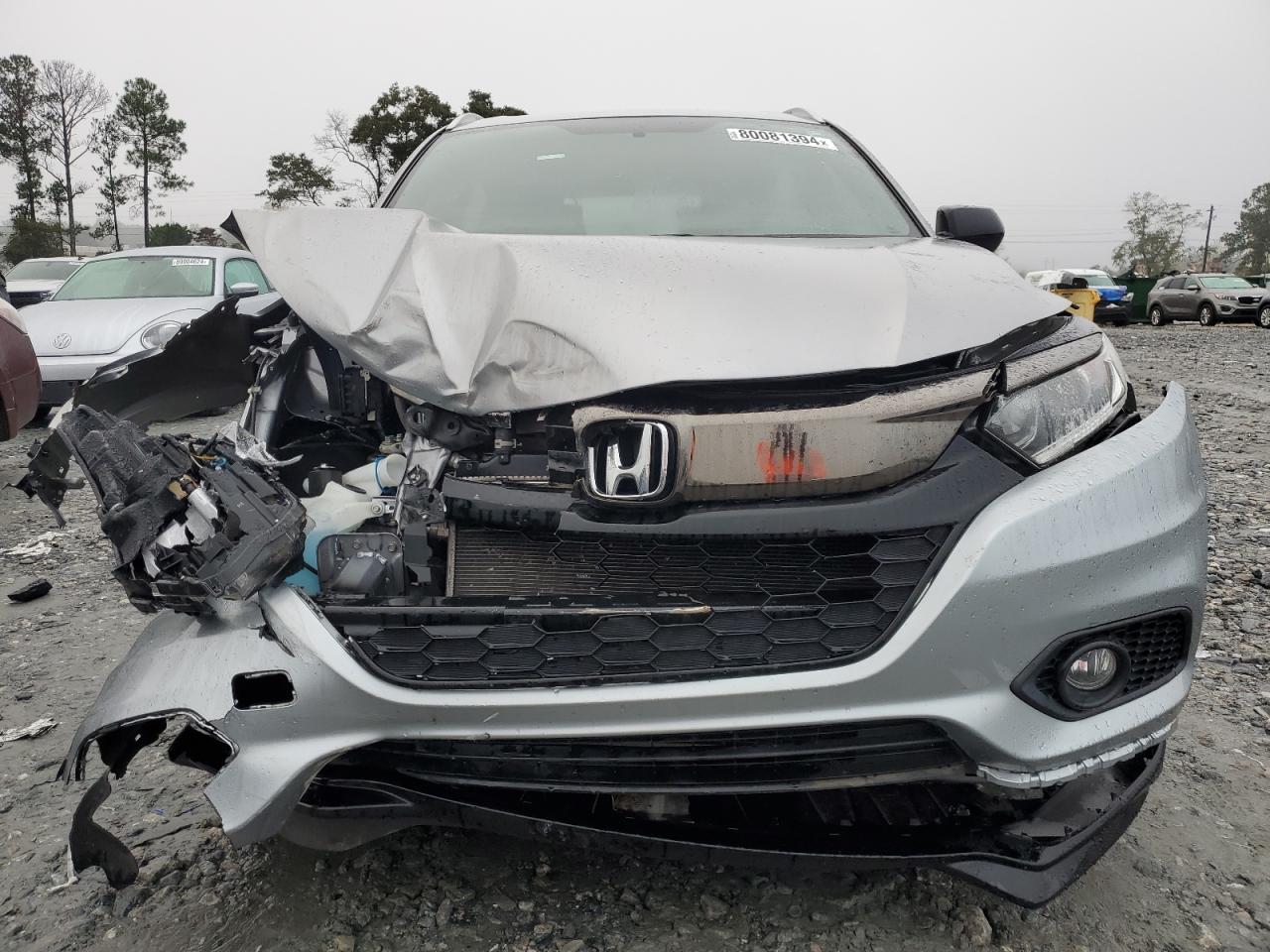 2019 Honda HR-V VIN 3CZRU5H11KG708594 Copart auction photo, front end damage thumbnail 5