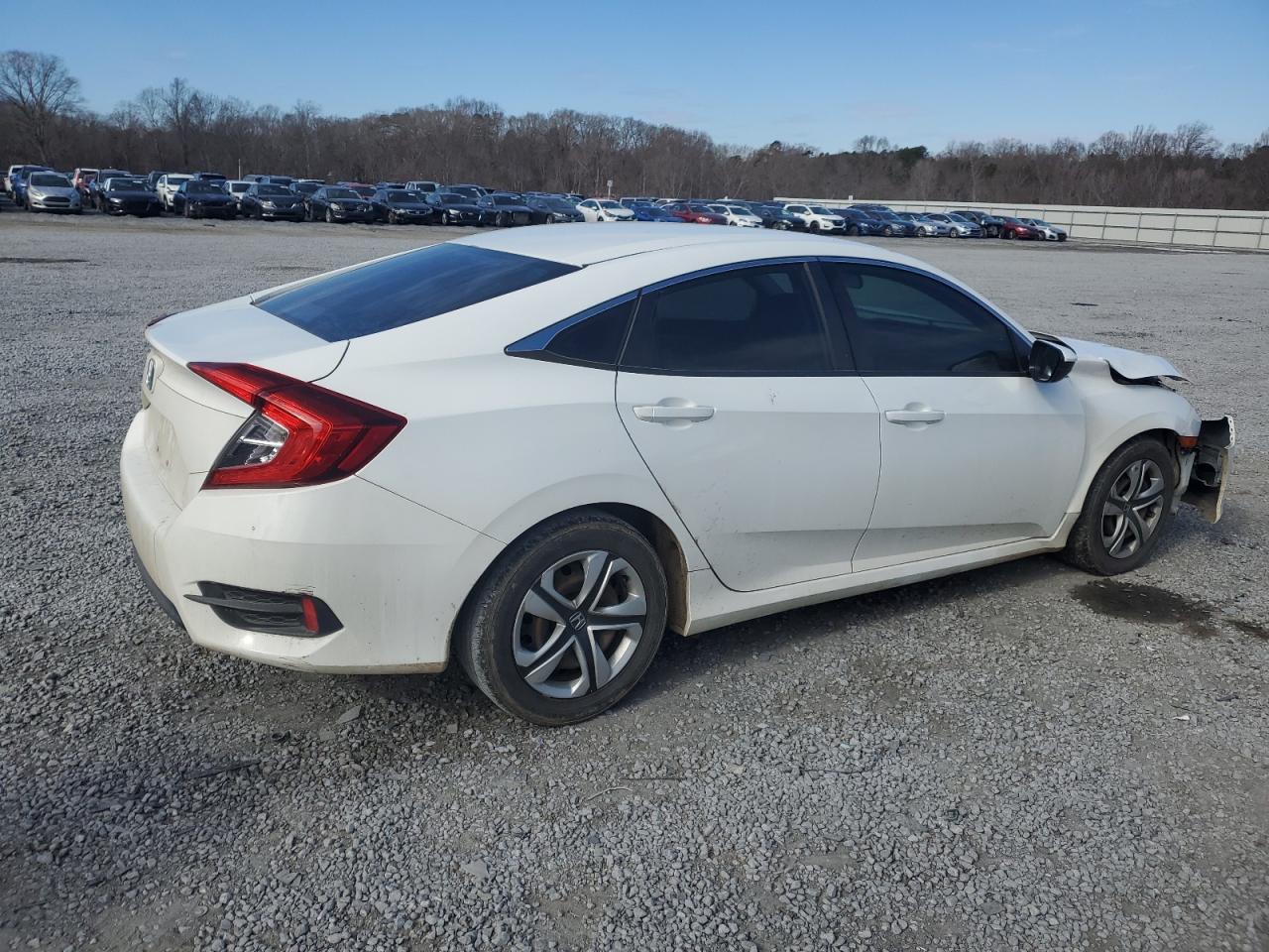 2018 Honda Civic VIN 19XFC2F56JE033982 Copart auction photo, front end / minor dent/scratches damage thumbnail 3