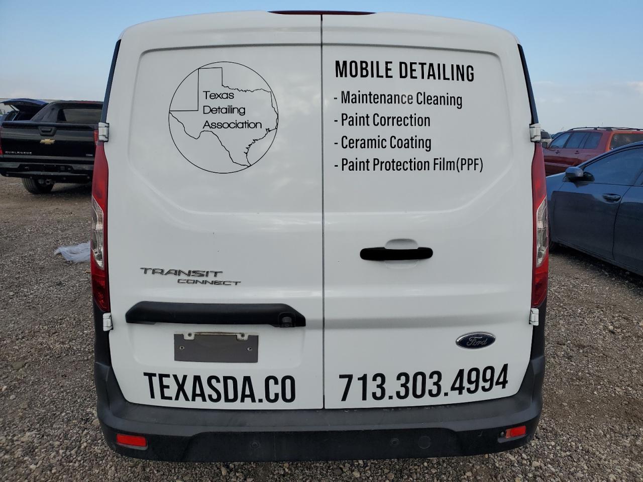 2020 Ford Transit VIN NM0LS7E28L1463218 Copart auction photo, front end / side damage thumbnail 6