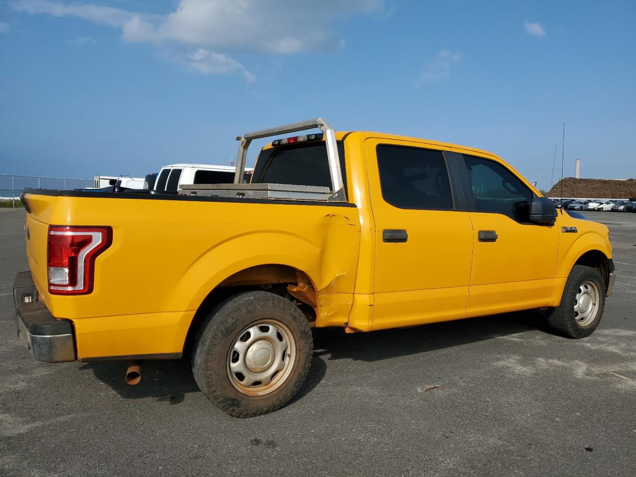2017 Ford F-150 VIN 1FTEW1CF0HKD97493 Copart auction photo, rear end damage thumbnail 3