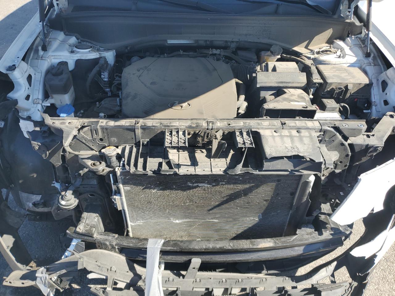 2020 Hyundai Palisade VIN KM8R14HE8LU095122 Copart auction photo, front end damage thumbnail 12