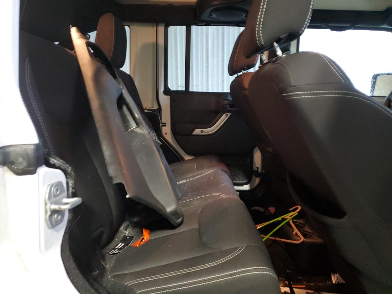 2013 Jeep Wrangler VIN 1C4BJWEG0DL662910 Copart auction photo, front end / side damage thumbnail 11