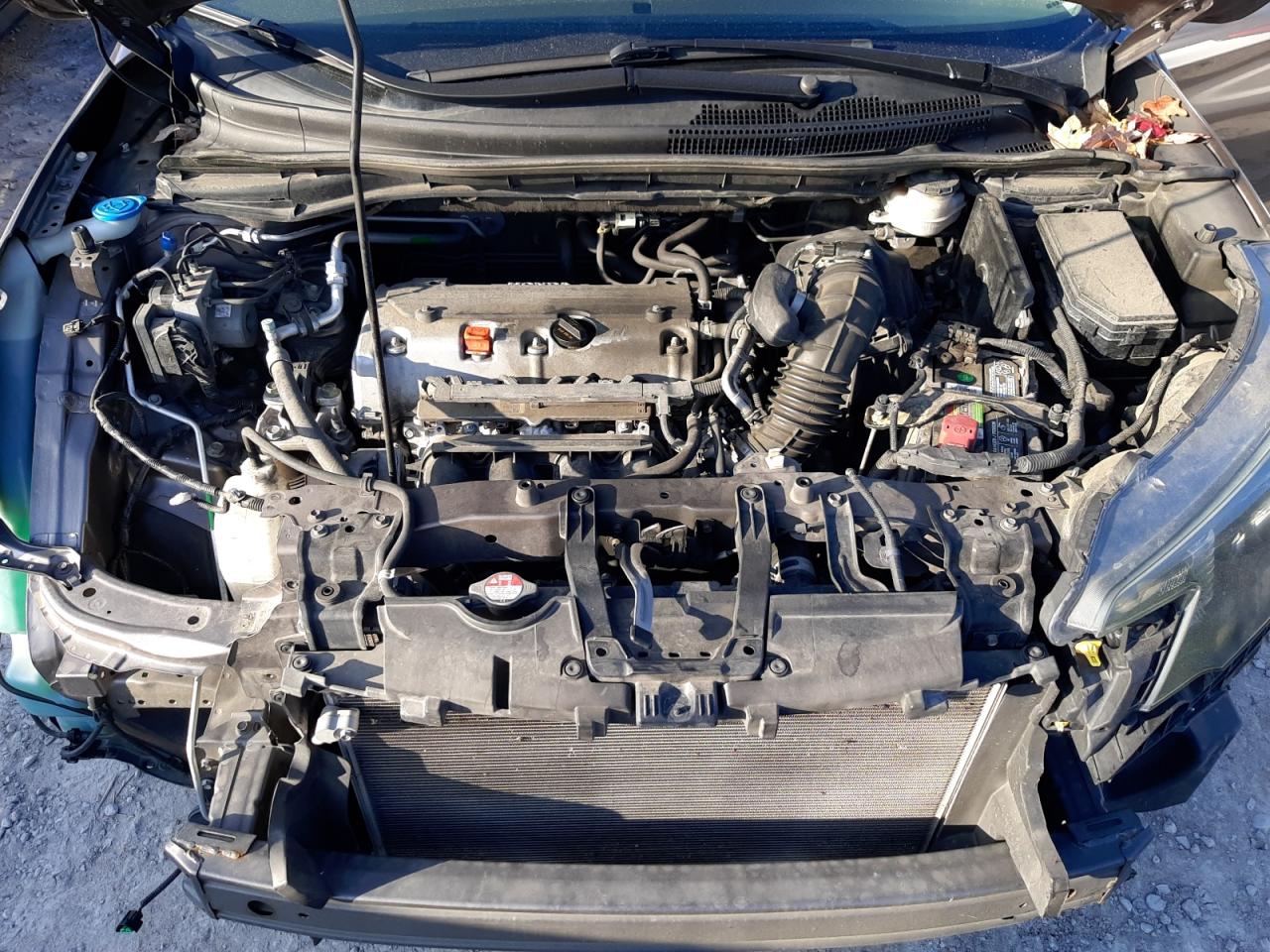 2014 Honda CR-V VIN 5J6RM4H75EL096454 Copart auction photo, all over damage thumbnail 12