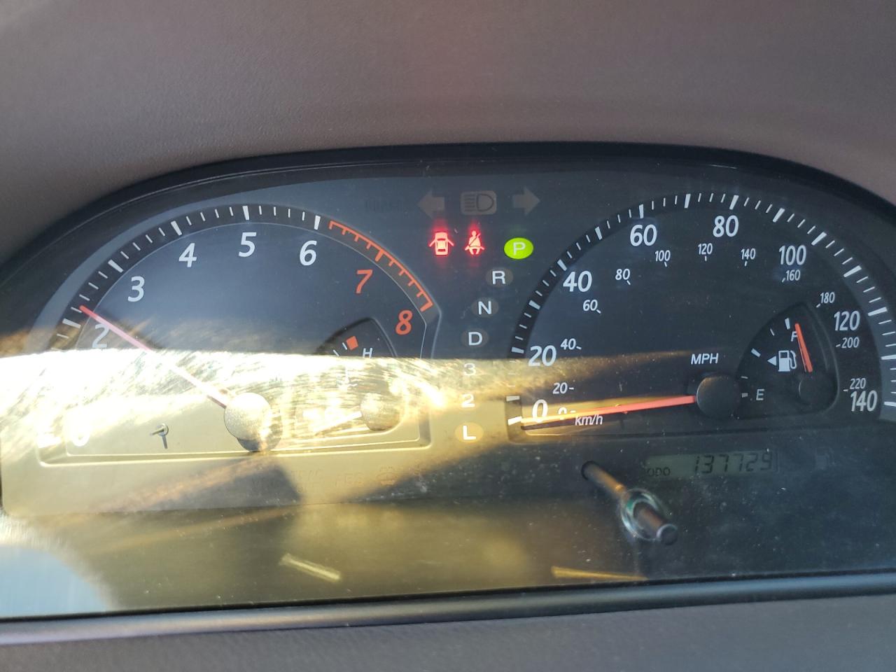 2003 Toyota Camry VIN 4T1BF32K33U054957 Copart auction photo, front end damage thumbnail 9