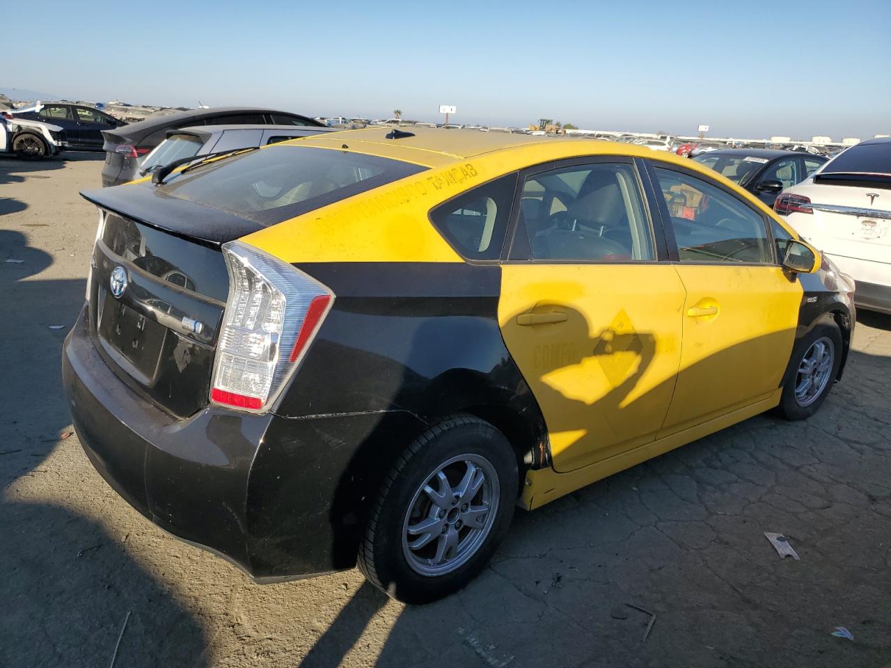 2011 Toyota Prius VIN JTDKN3DU0B5330140 Copart auction photo, mechanical / all over damage thumbnail 3