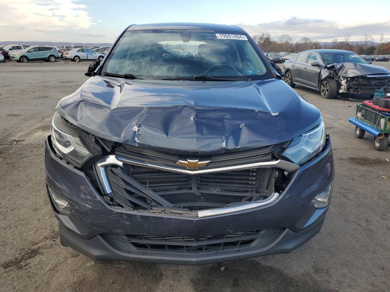 2018 Chevrolet Equinox VIN 3GNAXJEV5JL371466 Copart auction photo, rear end / front end damage thumbnail 5