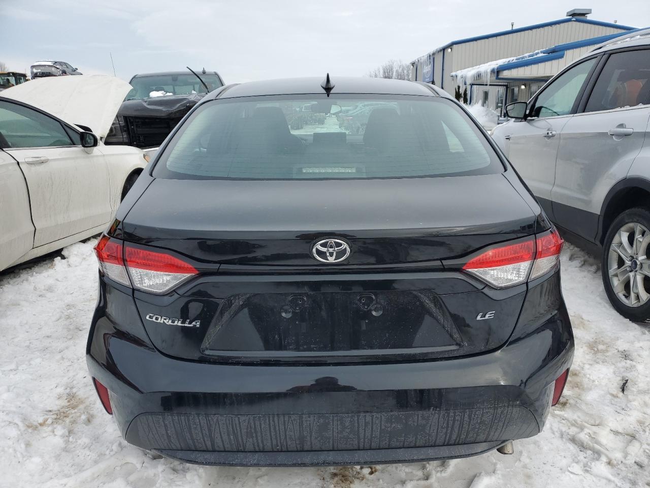 2020 Toyota Corolla VIN 5YFEPRAE6LP082097 Copart auction photo, side damage thumbnail 6