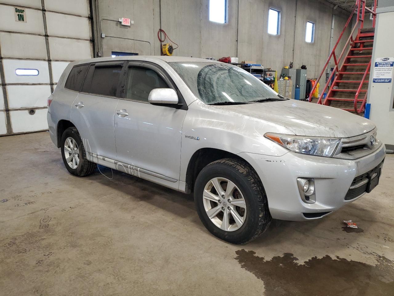 2011 Toyota Highlander VIN JTEBC3EH9B2002736 Copart auction photo, all over damage thumbnail 4