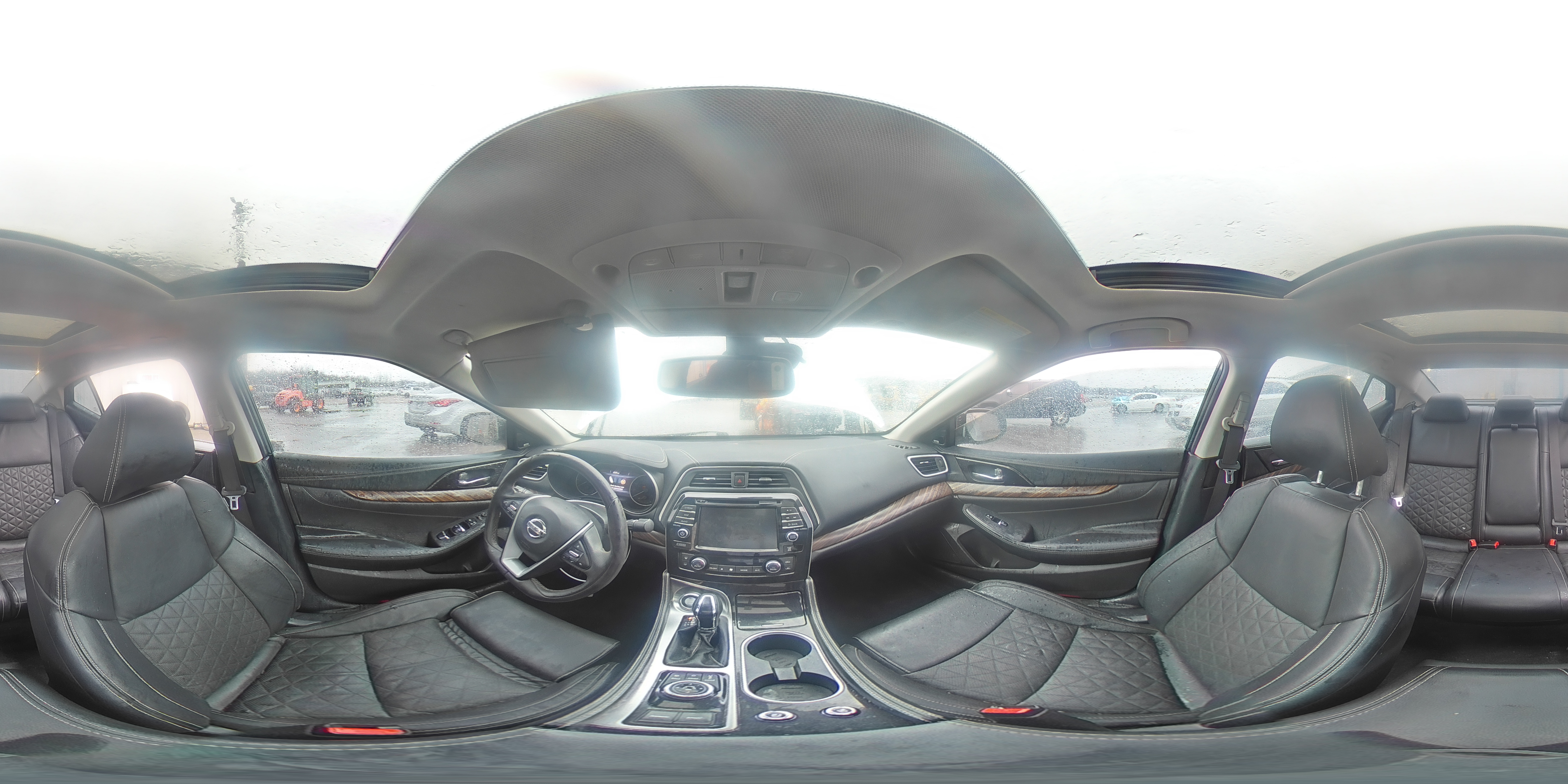 2017 Nissan Maxima VIN 1N4AA6AP8HC419634 Copart auction photo, vandalism damage thumbnail 14