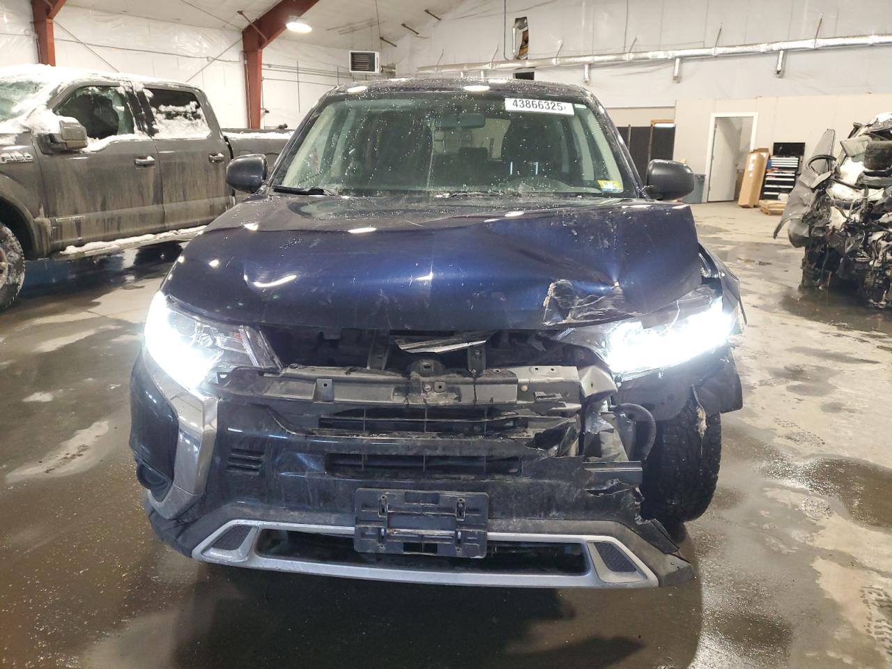 2020 Mitsubishi Outlander VIN JA4AZ3A37LZ039375 Copart auction photo, front end damage thumbnail 5