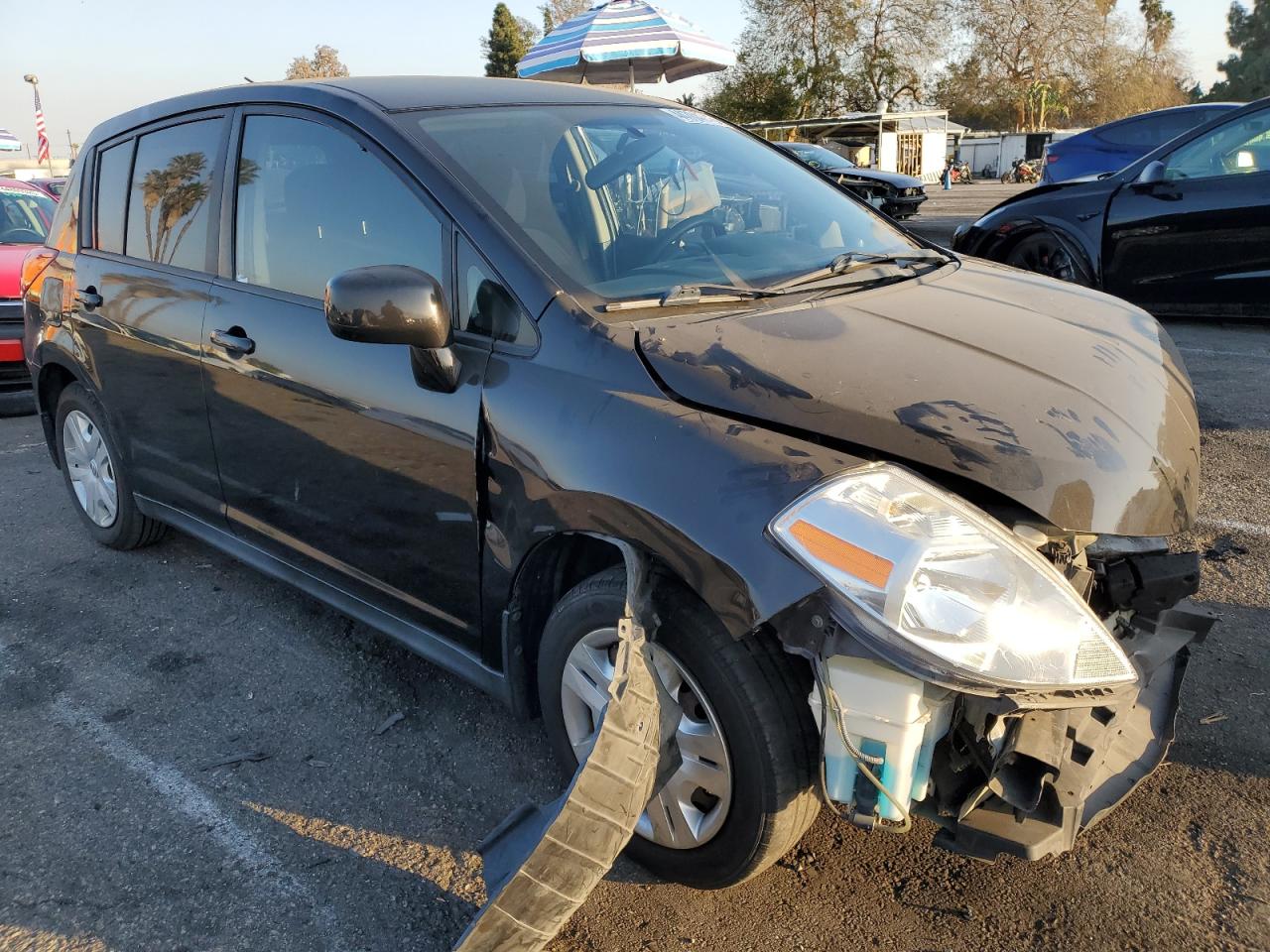2010 Nissan Versa VIN 3N1BC1CP3AL422849 Copart auction photo, front end / minor dent/scratches damage thumbnail 4