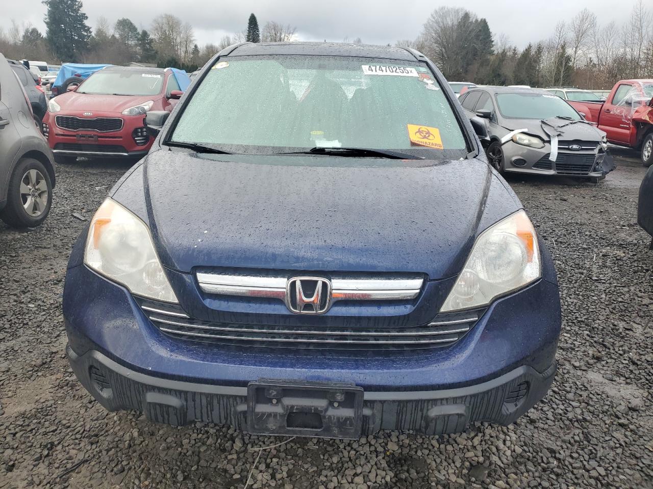 2008 Honda CR-V VIN JHLRE48568C064203 Copart auction photo, vandalism damage thumbnail 5