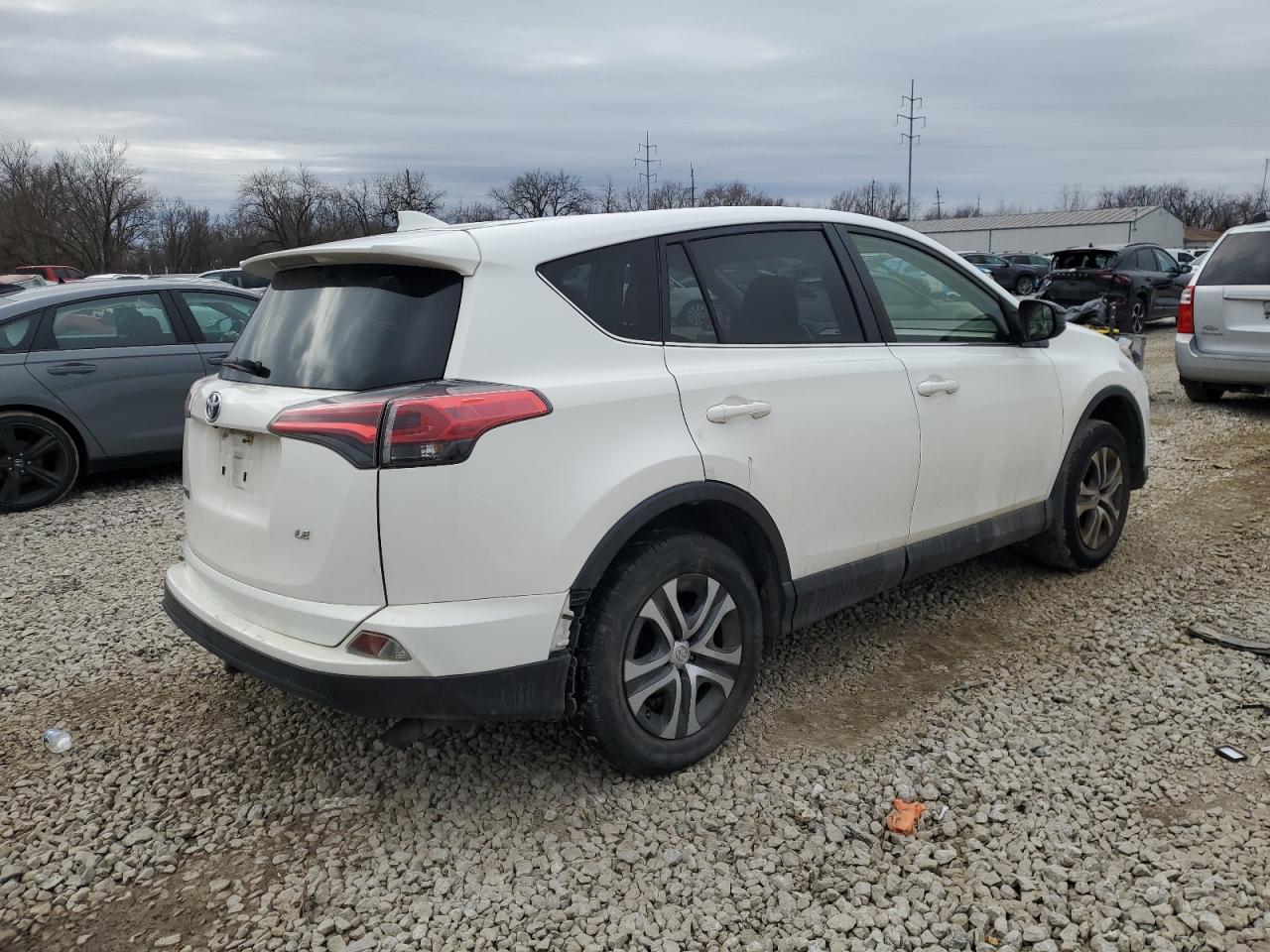 2018 Toyota RAV 4 VIN JTMZFREV4JJ179153 Copart auction photo, rear end damage thumbnail 3
