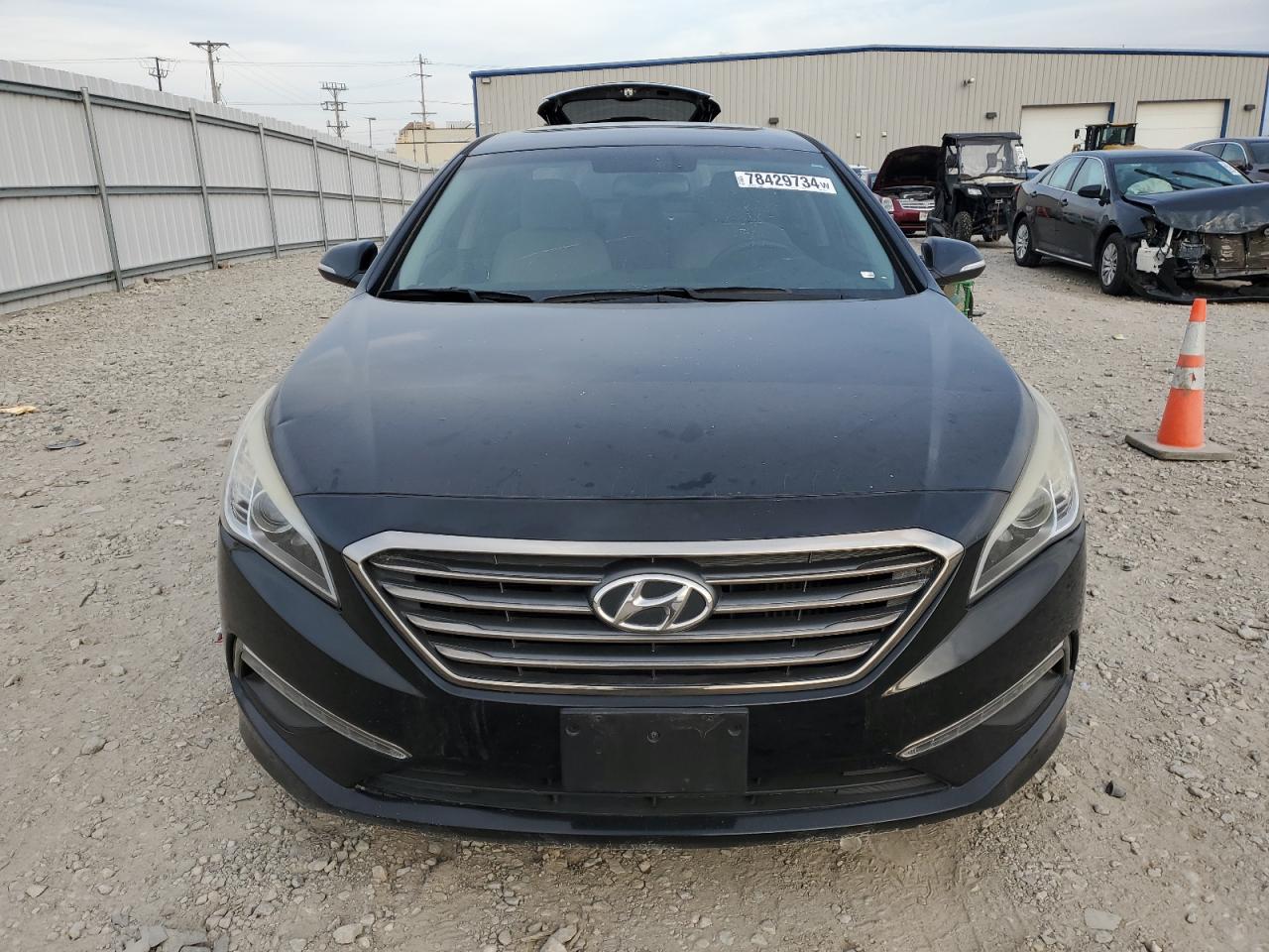 2015 Hyundai Sonata VIN 5NPE24AA4FH242848 Copart auction photo, minor dent/scratches damage thumbnail 5