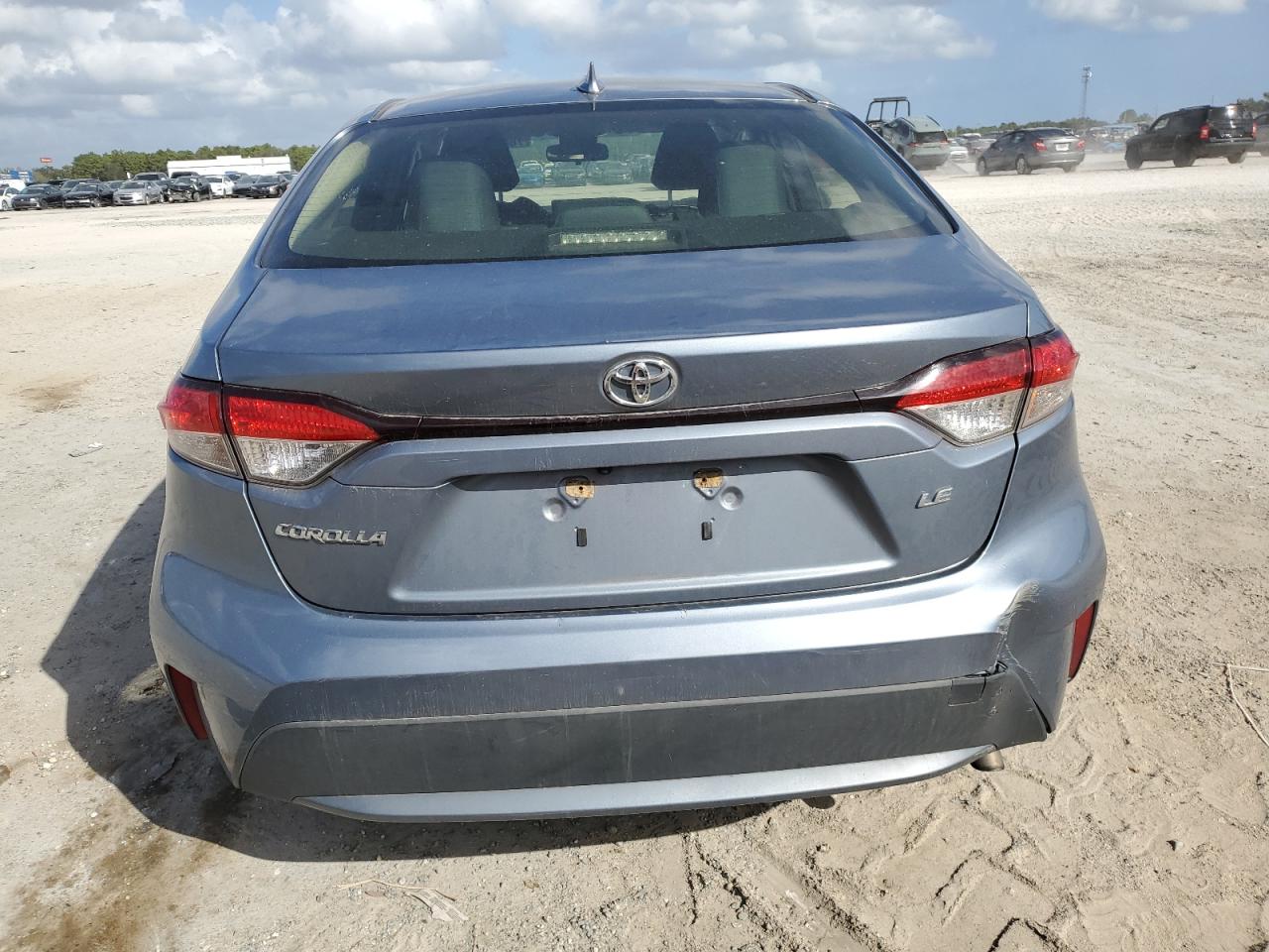 2020 Toyota Corolla VIN JTDEPRAEXLJ039841 Copart auction photo, front end damage thumbnail 6