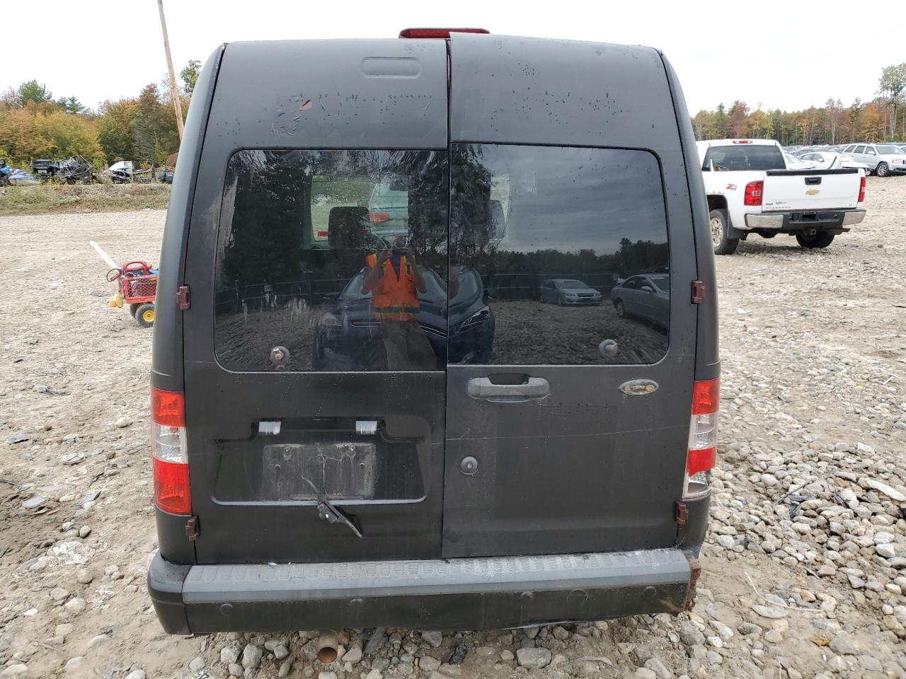 2010 Ford Transit VIN NM0LS6BN5AT042406 Copart auction photo, rear end / side damage thumbnail 6