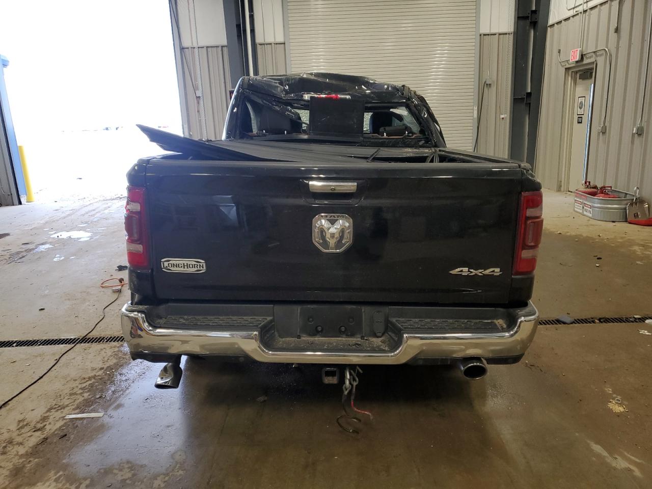 2019 RAM 1500 VIN 1C6SRFKT6KN717881 Copart auction photo, rollover damage thumbnail 6