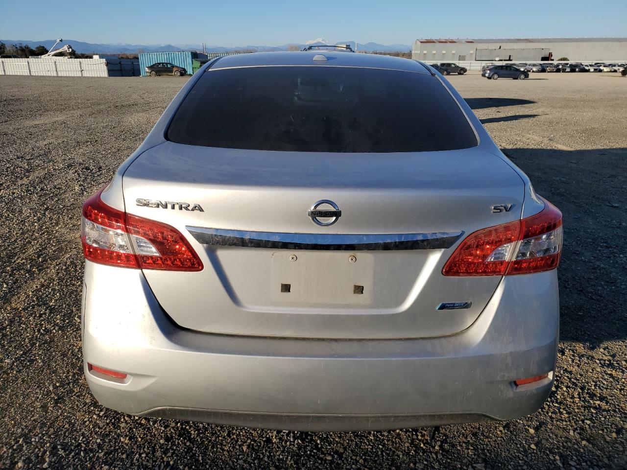 2014 Nissan Sentra VIN 3N1AB7AP4EY334289 Copart auction photo, front end / rear end damage thumbnail 6