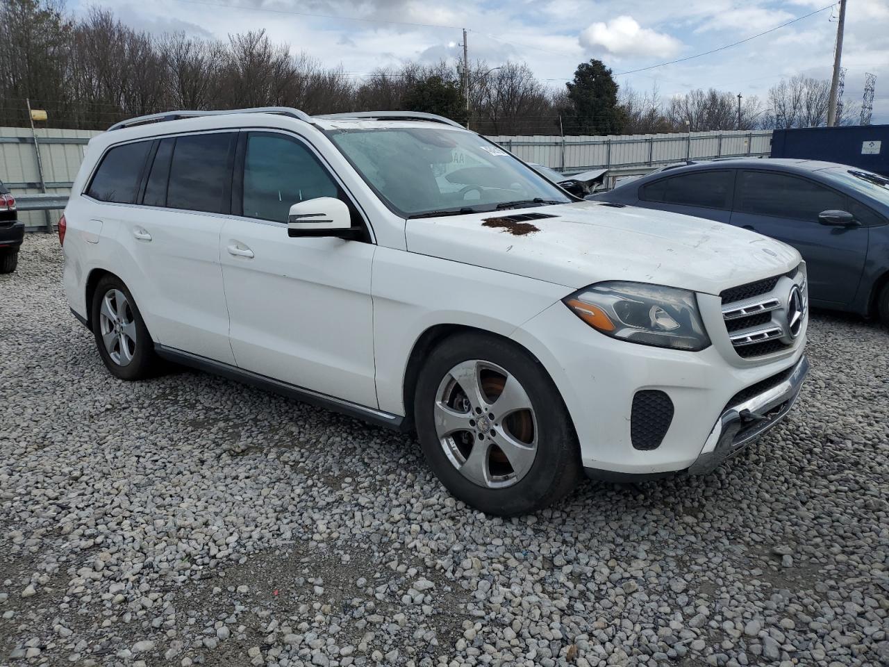 2017 Mercedes-Benz GLS-klasse VIN 4JGDF6EE9HA783201 Copart auction photo, top/roof damage thumbnail 4