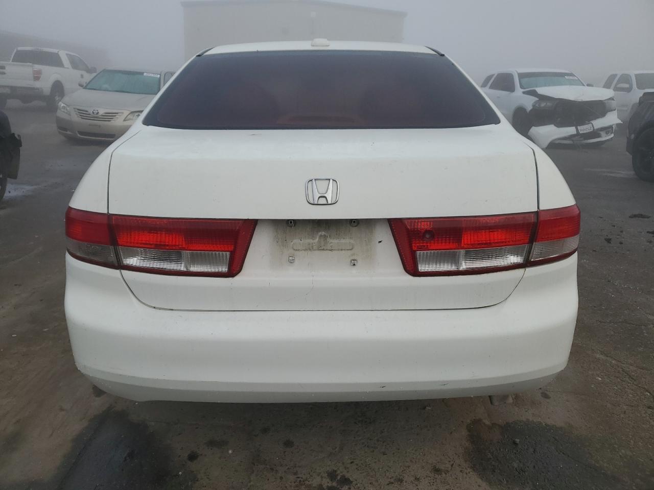 2004 Honda Accord VIN JHMCM568X4C028127 Copart auction photo, mechanical / damage history damage thumbnail 6