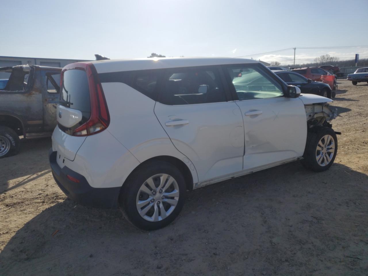 2020 KIA Soul VIN KNDJ23AU3L7120291 Copart auction photo, front end damage thumbnail 3