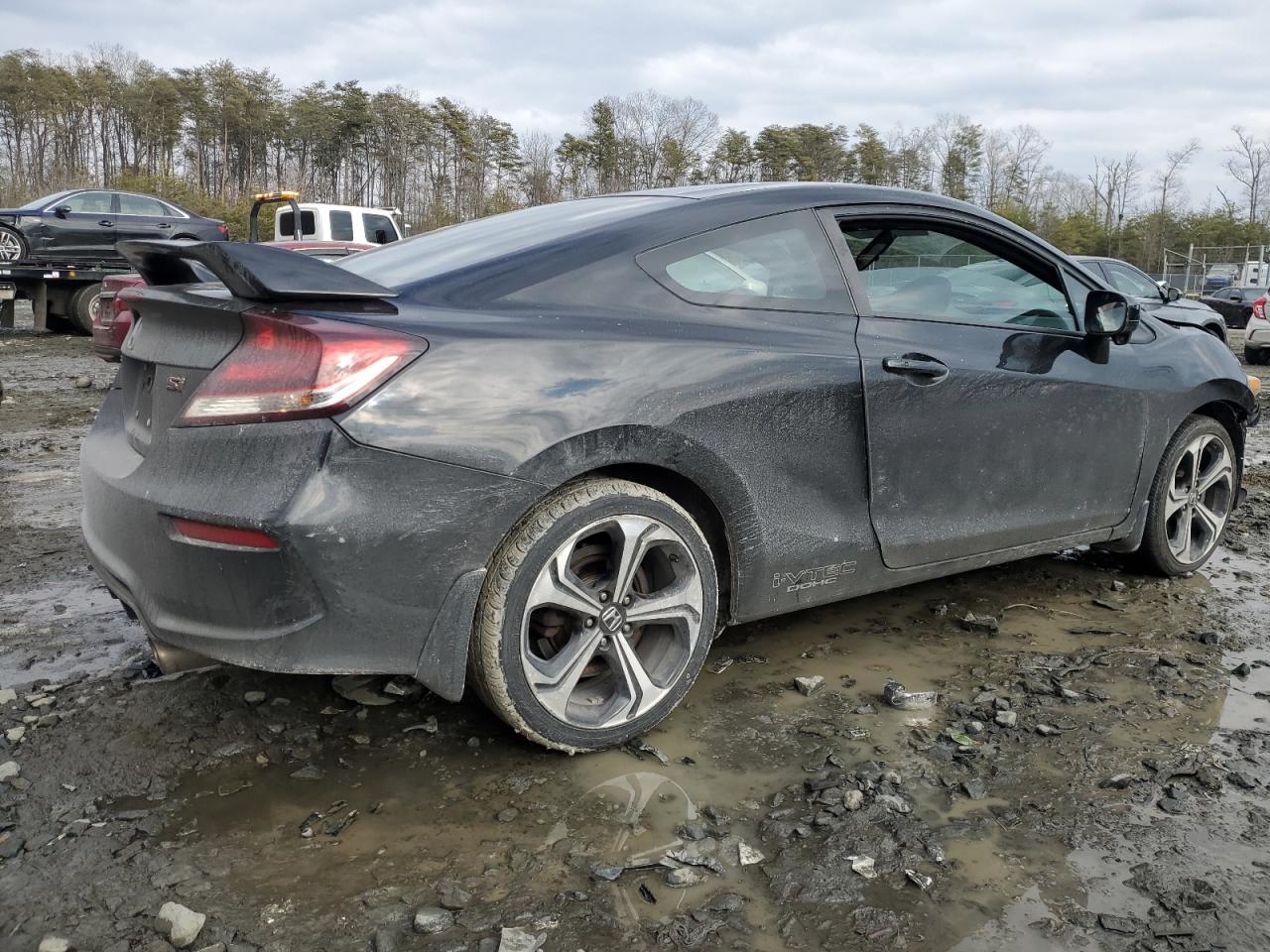 2015 Honda Civic VIN 2HGFG4A57FH707917 Copart auction photo, front end damage thumbnail 3