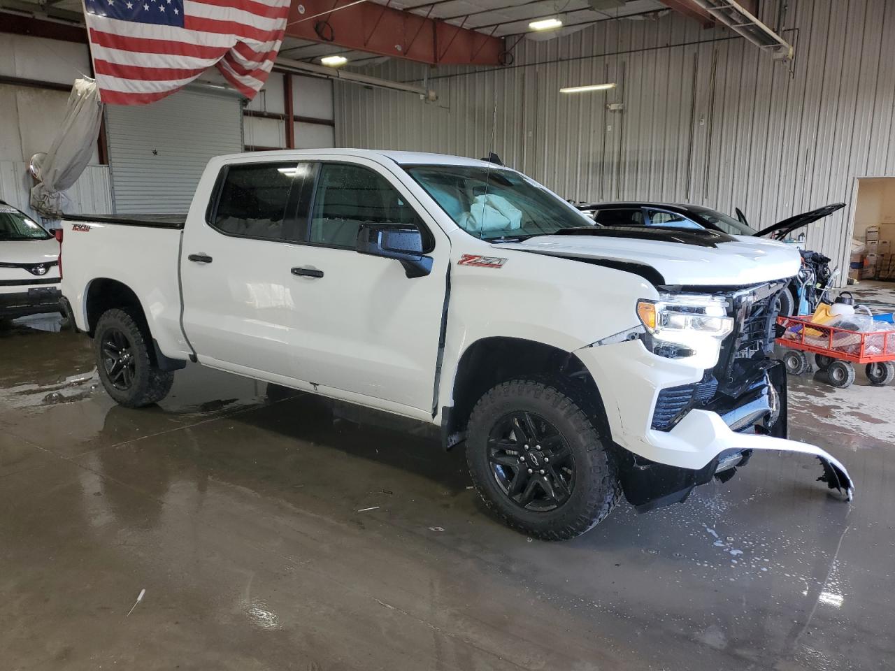 2022 Chevrolet Silverado VIN 3GCUDFED3NG686459 Copart auction photo, front end damage thumbnail 4