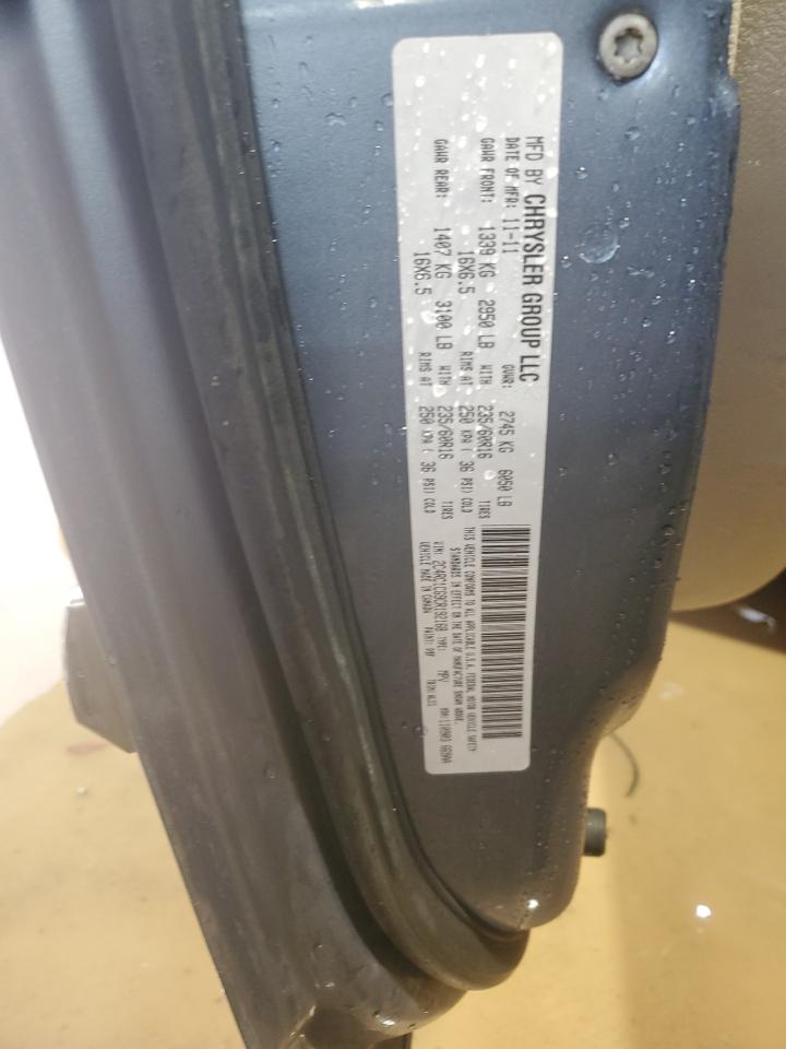 2012 Chrysler Town & Country VIN 2C4RC1CG9CR192168 Copart auction photo, front end damage thumbnail 14