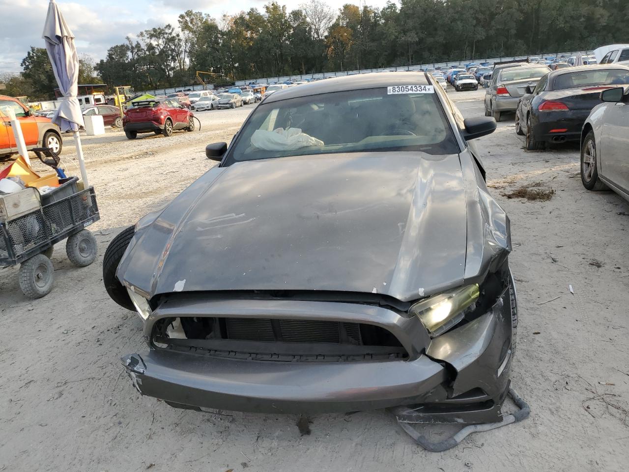 2013 Ford Mustang VIN 1ZVBP8AM8D5258325 Copart auction photo, all over damage thumbnail 5