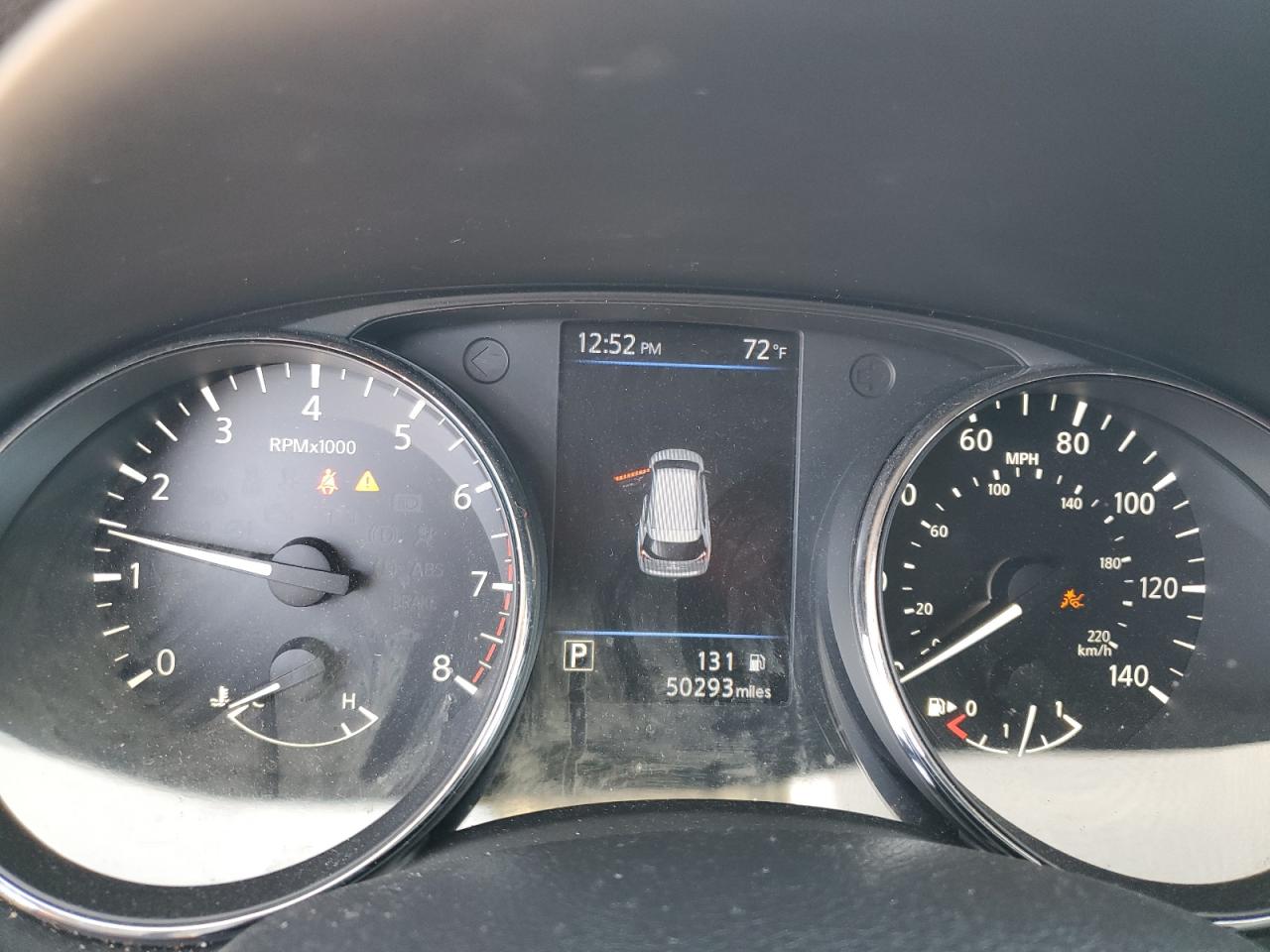 2020 Nissan Rogue VIN 5N1AT2MT3LC713288 Copart auction photo, front end damage thumbnail 9