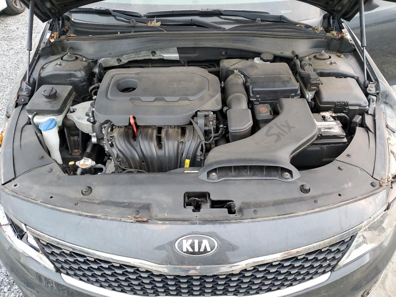 2016 KIA Optima VIN 5XXGU4L34GG101759 Copart auction photo, front end / minor dent/scratches damage thumbnail 13