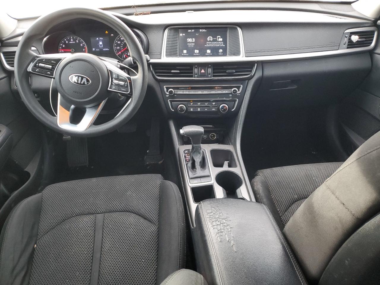 2019 KIA Optima VIN 5XXGT4L39KG296821 Copart auction photo, rear end damage thumbnail 8