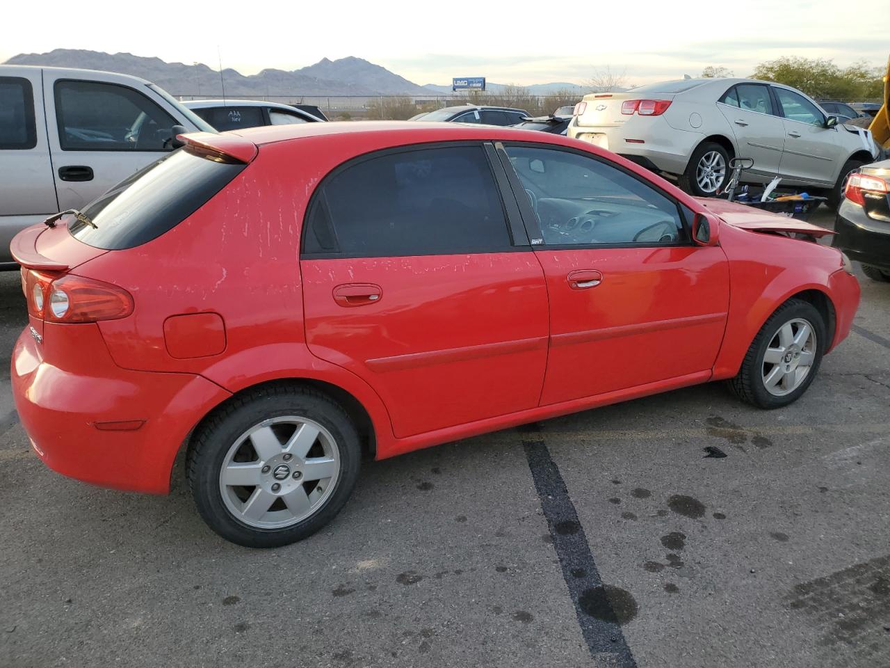 2005 Suzuki Reno VIN KL5JJ66Z95K101081 Copart auction photo, front end damage thumbnail 3