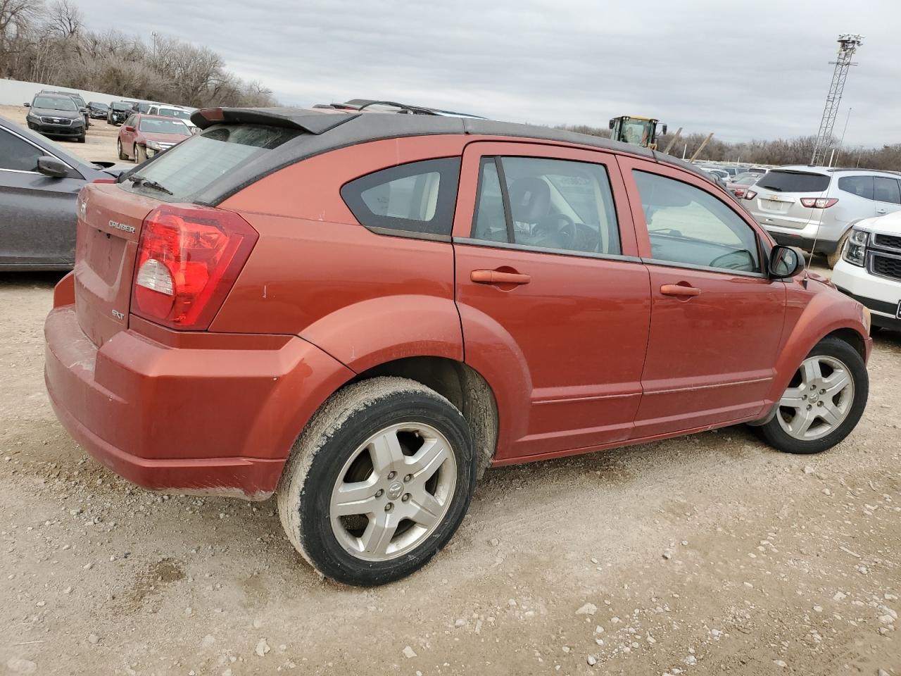 2009 Dodge Caliber VIN 1B3HB48A19D206632 Copart auction photo, side / undercarriage damage thumbnail 3