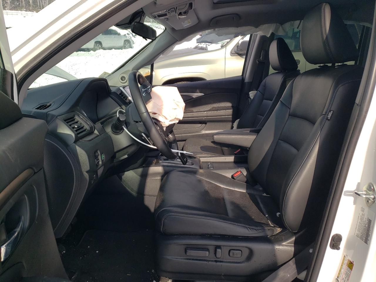 2020 Honda Ridgeline VIN 5FPYK3F5XLB028449 Copart auction photo, front end / side damage thumbnail 7