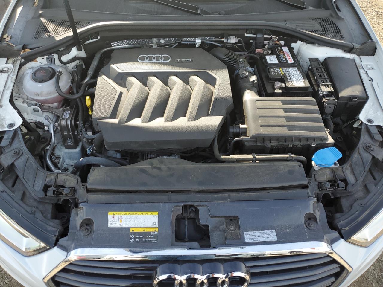 2019 Audi A3 VIN WAUAUGFF9K1011618 Copart auction photo, side / rear end damage thumbnail 11