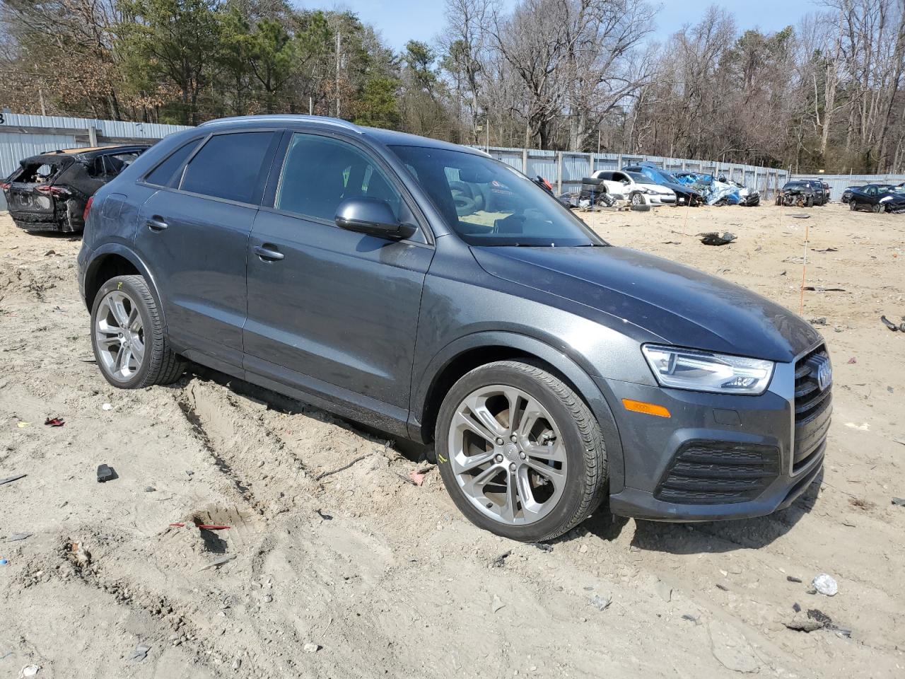 2018 Audi Q3 VIN WA1BCCFS0JR003515 Copart auction photo, mechanical / front end damage thumbnail 4