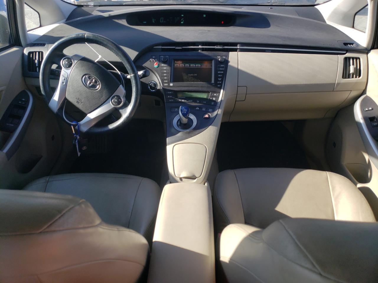2011 Toyota Prius VIN JTDKN3DU7B0255658 Copart auction photo, all over damage thumbnail 8
