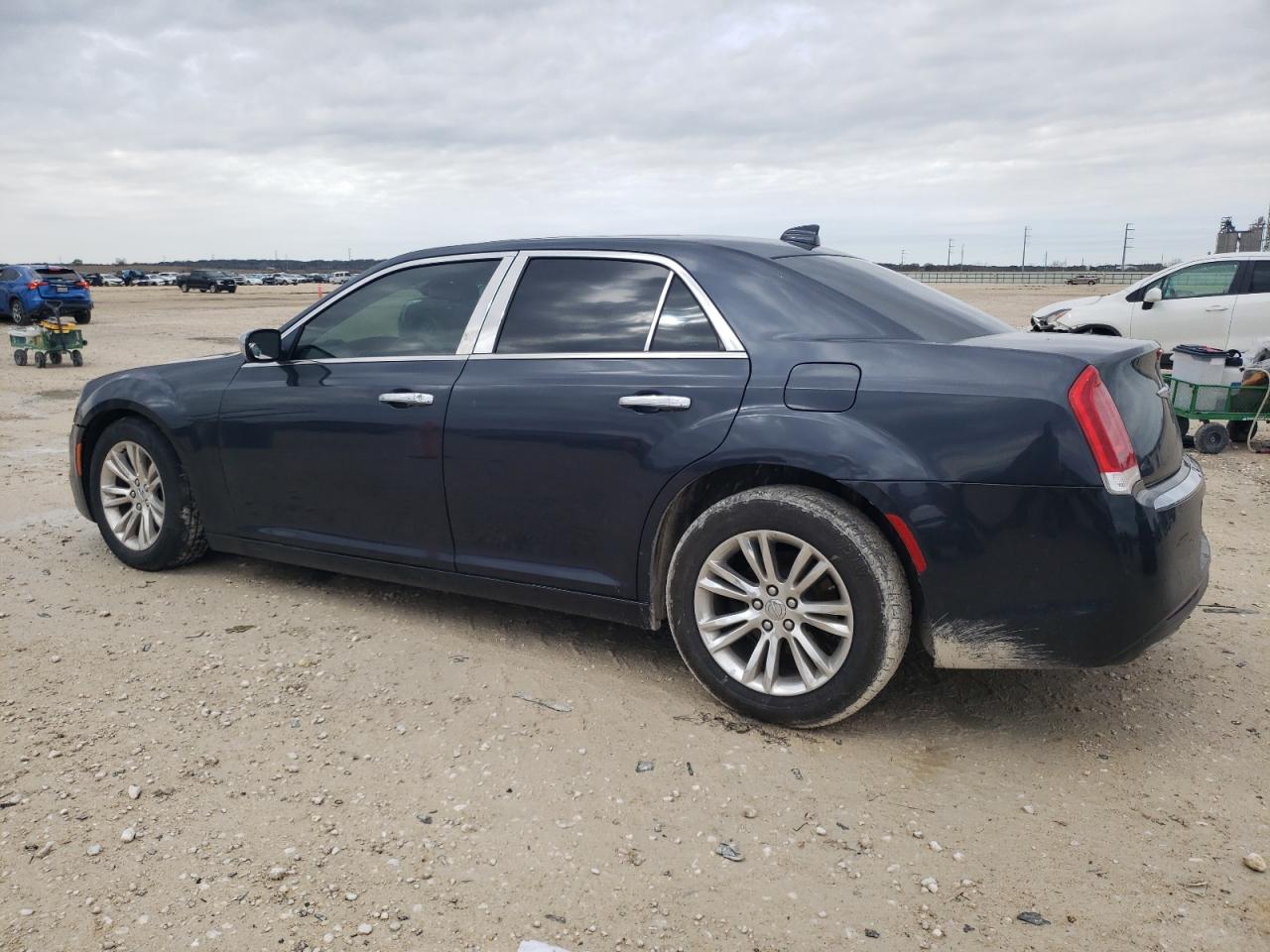 2016 Chrysler 300 VIN 2C3CCAEG4GH358051 Copart auction photo, front end / side damage thumbnail 2