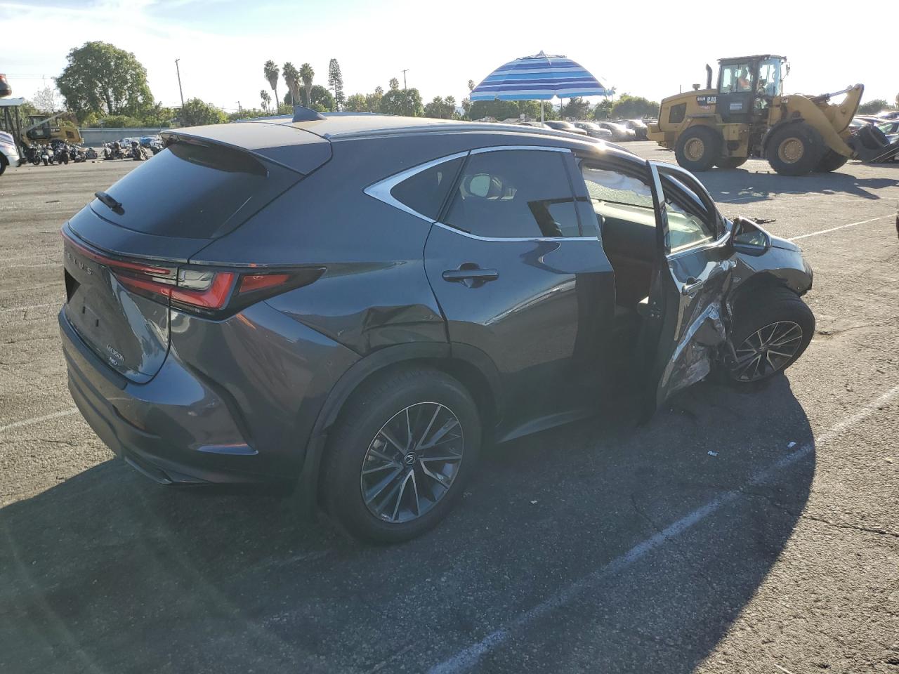 2024 Lexus NX VIN 2T2AKCEZ1RC025852 Copart auction photo, all over damage thumbnail 3