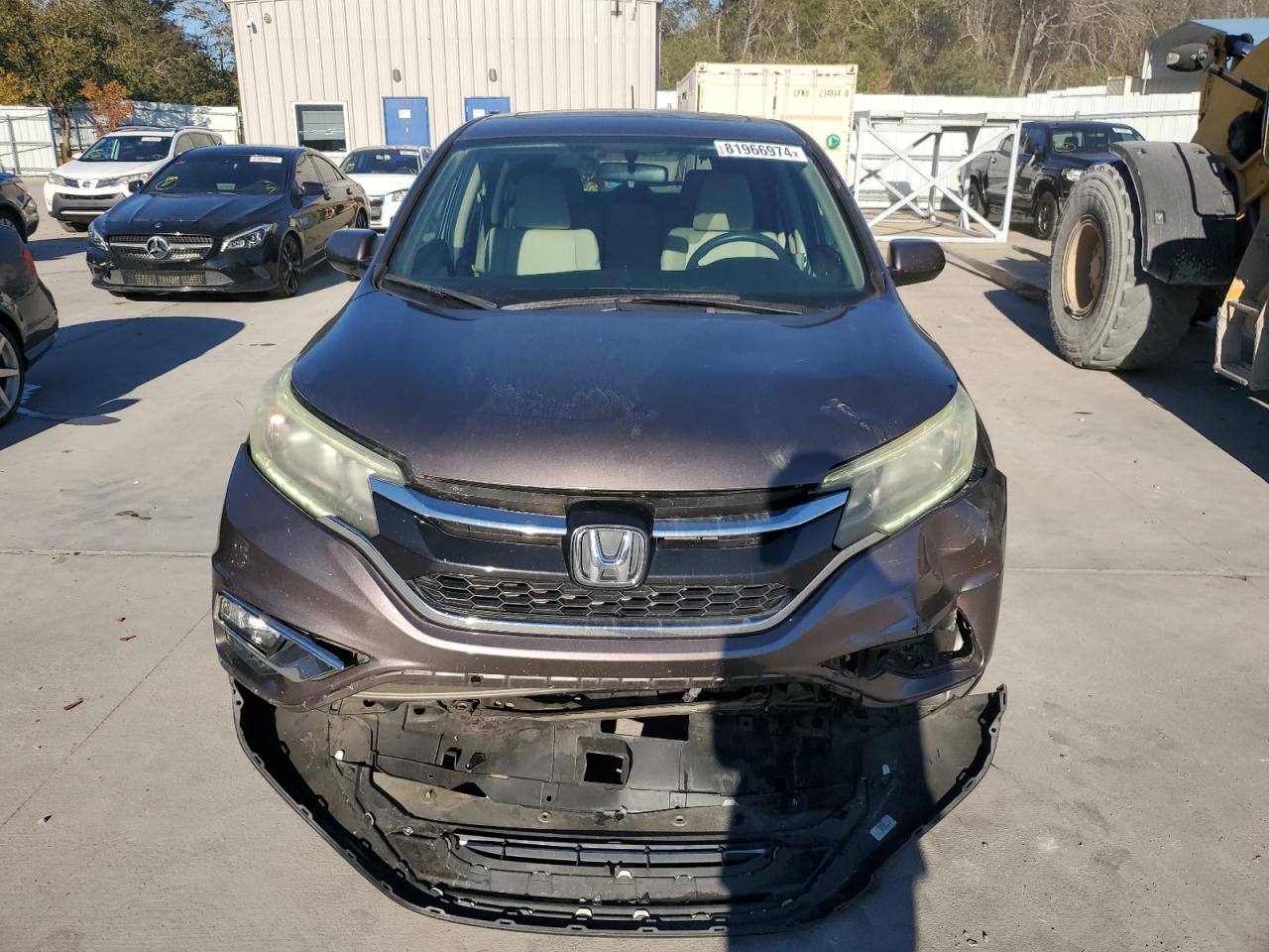 2016 Honda CR-V VIN 2HKRM3H52GH510716 Copart auction photo, front end / minor dent/scratches damage thumbnail 5