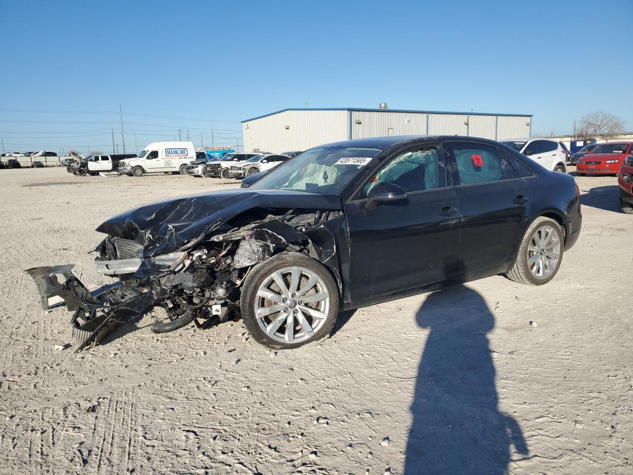 2017 Audi A4 VIN WAUANAF45HN003607