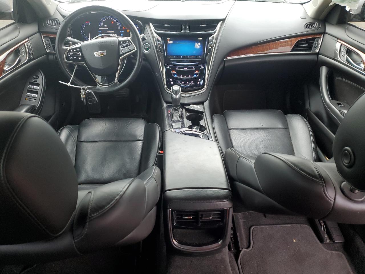 2015 Cadillac CTS VIN 1G6AR5S30F0122254 Copart auction photo, rear end damage thumbnail 8