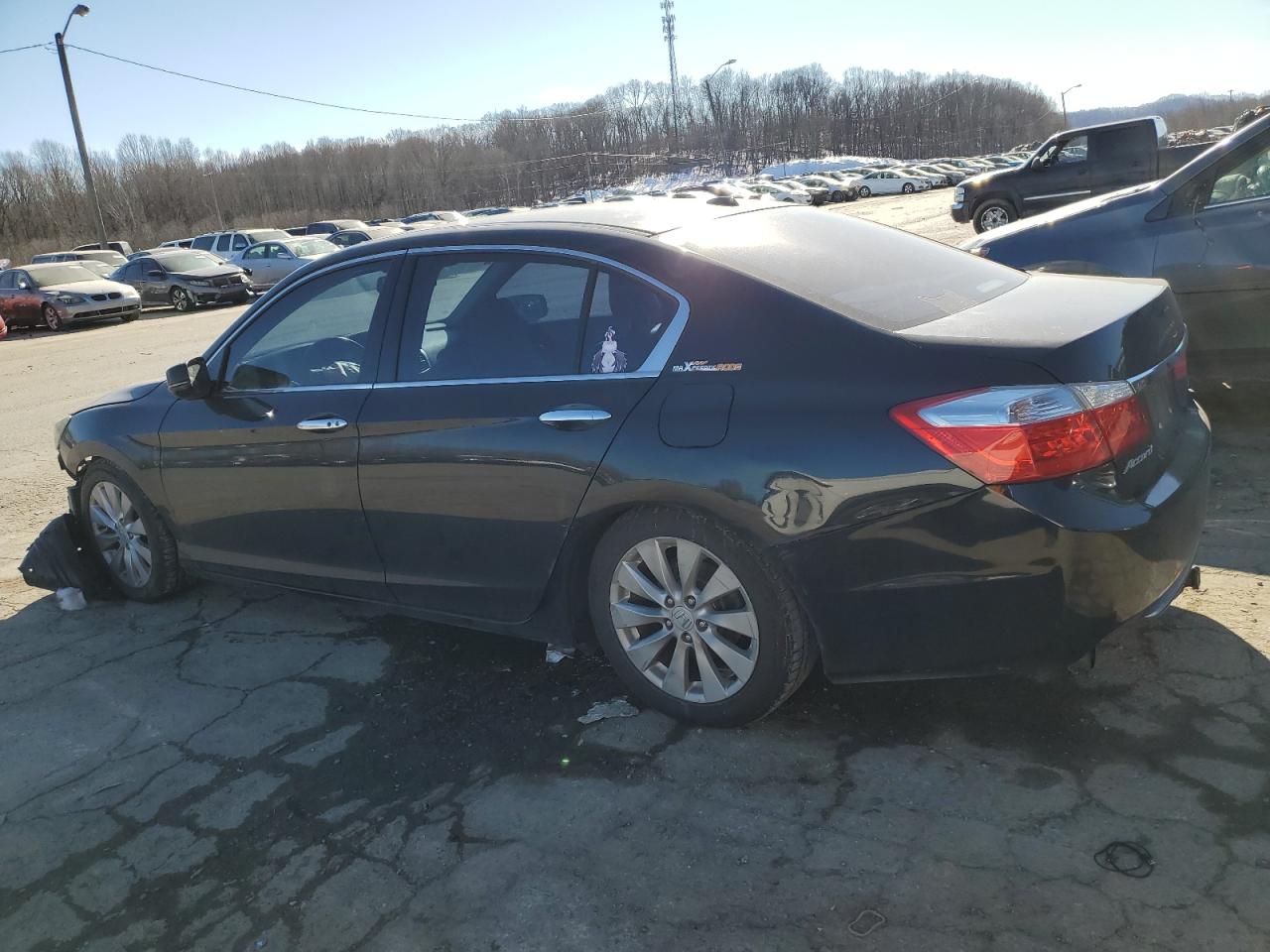 2013 Honda Accord VIN 1HGCR3F85DA006251 Copart auction photo, front end damage thumbnail 2